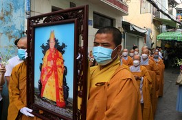 Lễ truy niệm, di quan Hòa thượng Thích Giác Vinh 