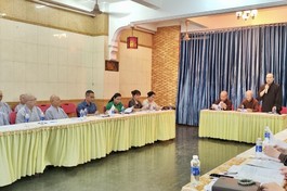 Phiên họp triển khai hoạt động Phật sự của Phật giáo Q.5 diễn ra tại chùa Vạn Phật 