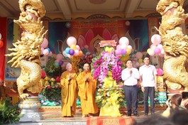 Ban Trị sự Phật giáo Q.11 trang nghiêm tổ chức Đại lễ Phật đản Phật lịch 2569 tại chùa Giác Sanh 