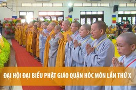 [Video] Đại hội đại biểu Phật giáo huyện Hóc Môn lần thứ X thành công tốt đẹp 
