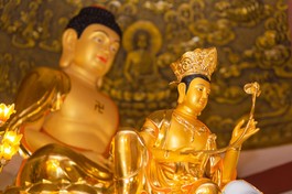 Tượng Phổ Hiền Bồ-tát, chùa Linh Bửu - Ảnh: Anh Quốc