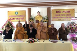 Chư tôn đức chứng minh buổi lễ