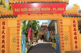 Đại giới đàn Từ Nhơn Phật lịch 2564 tại chùa Phước Hưng