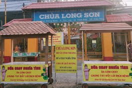 "Bữa chay nghĩa tình", chung tay đẩy lùi dịch bệnh của chùa Long Sơn (quận Thốt Nốt, TP.Cần Thơ)