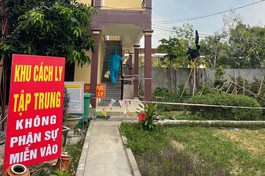 Khu vực nhà ở 2 tầng dành cho Phật tử trở thành nơi cách ly tập trung, bắt đầu đi vào hoạt động từ ngày 14-9