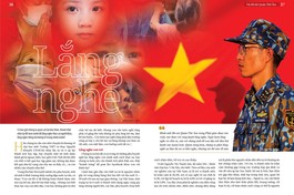 Bài trên Báo Giác Ngộ số 1123 - Thiết kế: Phòng Mỹ thuật BGN/Tống Viết Diễn