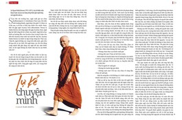 Bài trên Báo Giác Ngộ số 1123 - Thiết kế: Phòng Mỹ thuật BGN/Tống Viết Diễn