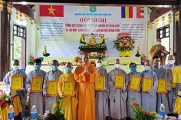 Quảng Nam: Công bố quyết định chuẩn y nhân sự Ban Trị sự GHPGVN huyện Nông Sơn