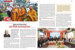 Bài trên Báo Giác Ngộ số 1129 - Thiết kế: Phòng Mỹ thuật BGN/Tống Viết Diễn