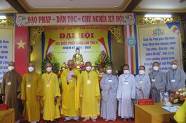 Quảng Ngãi: Đại hội đại biểu Phật giáo huyện Mộ Đức, nhiệm kỳ 2021-2026