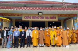 Khánh Hòa: Thượng tọa Thích Giác Không làm Trưởng ban Trị sự Phật giáo TP.Cam Ranh (2021-2026)