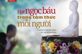 Bài trên Báo Giác Ngộ số 1146 - Thiết kế: Phòng Mỹ thuật BGN/Tống Viết Diễn