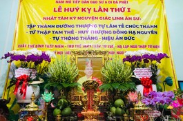 Di ảnh cố Hòa thượng Thích Thông Thắng