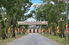 Tổ đình Sắc tứ Tịnh Quang - nơi diễn ra Đại hội đại biểu Phật giáo tỉnh Quảng Trị lần thứ VII 