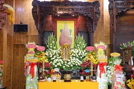 Di ảnh cố Hòa thượng Thích Tâm Khai