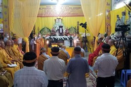 Lễ truy niệm Ni trưởng Thích nữ Tắc Thanh tại chùa Linh Phước