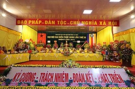Lai Châu: Phiên trù bị Đại hội đại biểu Phật giáo tỉnh lần III, nhiệm kỳ 2022-2027
