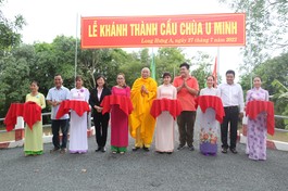 Khánh thành cầu Chùa U Minh (huyện Lấp Vò, Đồng Tháp)