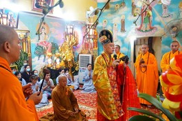 Lễ Vu lan - Báo hiếu tại tịnh thất Hội Khánh