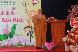 Nghệ An: Hàng ngàn người dự lễ Vu lan - Báo hiếu tại chùa Chí Linh