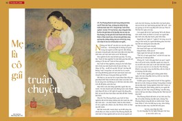 Bài đăng trên Giai phẩm Vu lan Phật lịch 2566 - Thiết kế: Phòng Mỹ thuật BGN/Tống Viết Diễn