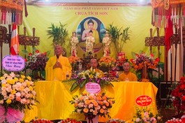 Vĩnh Phúc: Lễ tạ pháp khóa An cư kiết hạ Phật lịch 2566 tại hạ trường chùa Tích Sơn