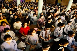 Gần 10.000 lượt Phật tử tham dự tuần lễ Vu lan - Báo hiếu tại chùa An Lạc (TP.Thủ Đức)