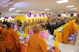 Trang nghiêm lễ Vu lan - Báo hiếu tại chùa Ân Phước