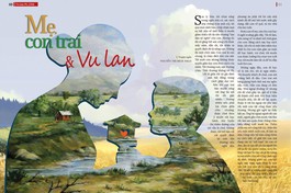 Bài đăng trên Giai phẩm Vu lan Phật lịch 2566 - Thiết kế: Phòng Mỹ thuật BGN/Tống Viết Diễn