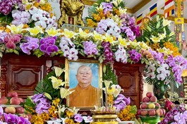 Di ảnh cố Hòa thượng Thích Trí Đạo