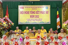 Ban Trị sự GHPGVN tỉnh Đồng Tháp hoạt động từ thiện hơn 52 tỷ đồng trong năm 2022