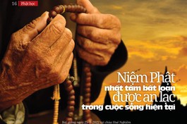 Niệm Phật nhất tâm bất loạn được an lạc trong cuộc sống hiện tại 