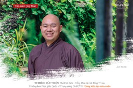 "Xông đất" 3 miền: Đến chùa Phật tích (Bắc Ninh) gặp gỡ Thượng tọa Thích Đức Thiện