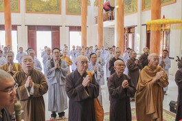 Bình Thuận: Ban Trị sự GHPGVN tỉnh thăm các chùa trên huyện đảo Phú Quý