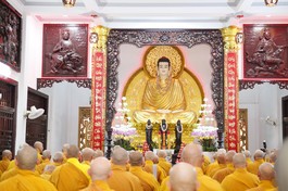 Chư Tăng Ni H.Bình Chánh tác pháp An cư kiết hạ Phật lịch 2567