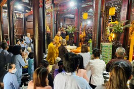 Chùa Giác Tâm cúng dường các trường hạ tại tỉnh Bình Dương