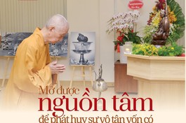 Bài trên Báo Giác Ngộ số 1209 - Thiết kế: Phòng Mỹ thuật BGN/Tống Viết Diễn