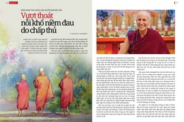 Bài trên Báo Giác Ngộ số 1213 - Thiết kế: Phòng Mỹ thuật BGN/Tống Viết Diễn