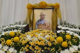 Di ảnh Ni trưởng Thích nữ Như Phương tại chùa Vô Ưu