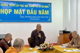 Trường Trung cấp Phật học TP.HCM sẽ tổ chức lễ tốt nghiệp vào ngày 8-3