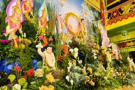 Lễ đài Phật đản Phật lịch 2568 tại chùa Tuyền Lâm (P.9, Q.6)