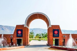 Khuôn viên Đại học Nalanda mới tại Rajgir, bang Bihar, miền Bắc Ấn Độ 