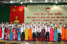 Trà Vinh: Hai vị Hòa thượng giữ chức Phó Chủ tịch không chuyên trách Ủy ban MTTQVN tỉnh