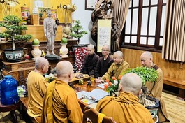 Viện Nghiên cứu Phật học VN họp chuẩn bị Hội thảo về Trưởng lão Hòa thượng Thích Minh Châu