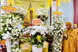 Giác linh đường Trưởng lão Hòa thượng Thích Giác Trí 