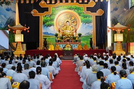 Ngày tu an lạc và Lễ giỗ Tổ tại chùa Bằng (Linh Tiên tự - P.Hoàng Liệt, Hà Nội) 