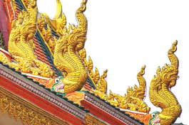 Tượng Neak xuất hiện phổ biến trong các kiến trúc chùa chiền và là biểu trưng văn hóa của người Khmer