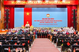 Ủy ban MTTQVN Thành phố khóa I, nhiệm kỳ 2025-2030 ra mắt đại hội