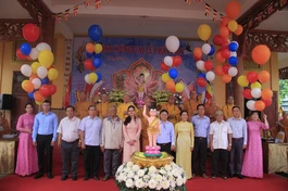 Phật giáo liên xã Bà Điểm, Hóc Môn, Đông Thạnh, Xuân Thới Sơn tổ chức Đại lễ Phật đản - Ảnh: Lê Vũ/BGN
