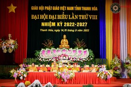 Phiên trù bị Đại hội đại biểu Phật giáo tỉnh Thanh Hóa lần thứ VIII, nhiệm kỳ 2022-2027 
